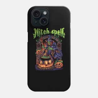 Halloween Scary Witch Phone Case