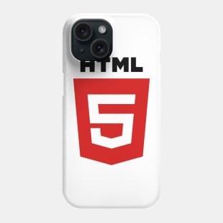 HTML5 Red Logo Symbol Icon Phone Case