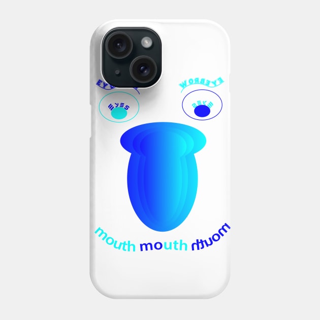 the big blue nose Phone Case by supinforyou