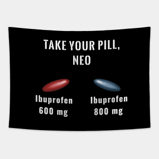 Neo's Choice Funny Print Tapestry