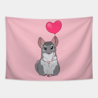 Valentine chinchilla #2 Tapestry