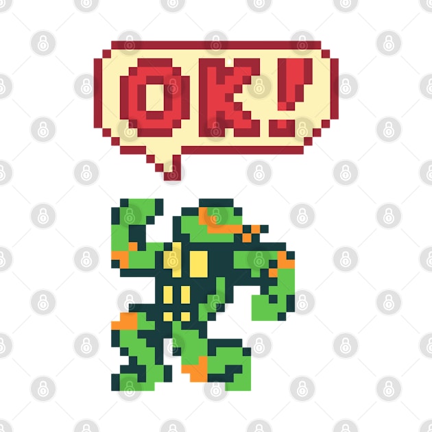 Michelangelo OK by Dr. Rob's Mean Meme Machine