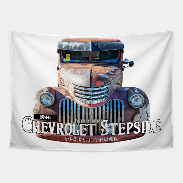 1946 Chevrolet Stepside Pickup Truck Tapestry by Gestalt Imagery