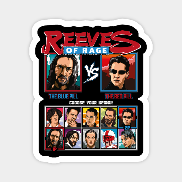 Keanu Reeves Of Rage Keanu Reeves Magnet Teepublic Keanu Reeves Of Rage Keanu Reeves Magnet Teepublic