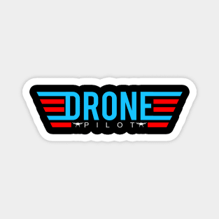 Drone Pilot USA American Flag Magnet