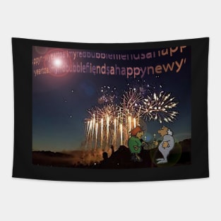 Happy New Year to all My Redbubble Friends Tapestry