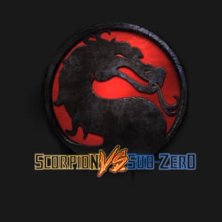 Scorpion vs Sub Zero team Mortal Kombat Pro Kompetition T-Shirt