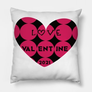 valentines day by chakibium Pillow