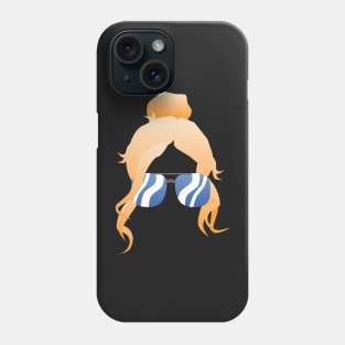 Blond Messy Bun Phone Case