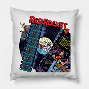 RED ROCKET 7 Record Album Pillow