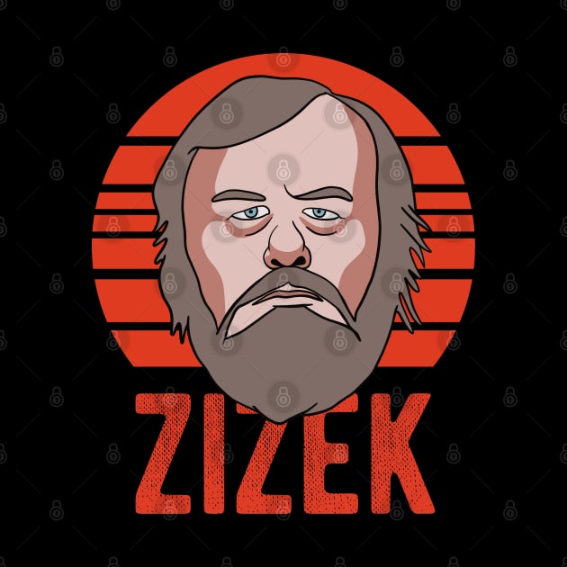 Slavoj Zizek - Red Sunset by isstgeschichte