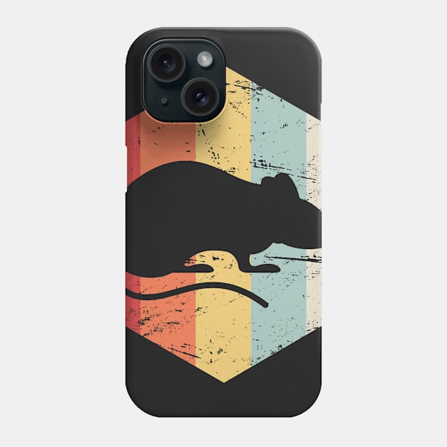 Retro 70s Mouse Phone Case by MeatMan