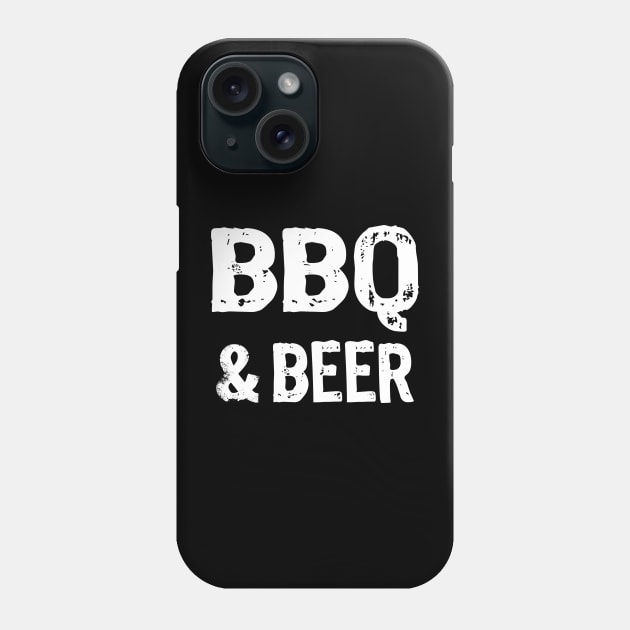 BBQ and Beer Grilling Pitmaster Barbecue Phone Case by Scar