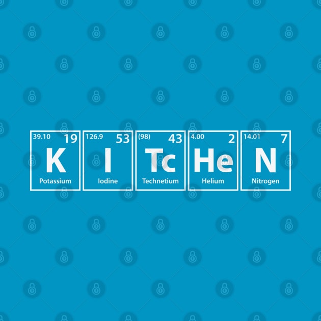 Kitchen (K-I-Tc-He-N) Periodic Elements Spelling by cerebrands