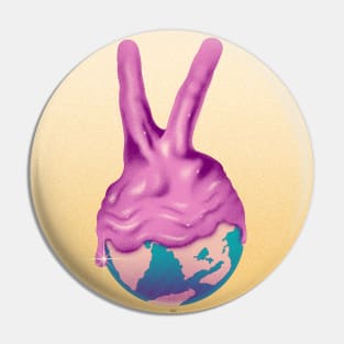 Melting Peace Pin