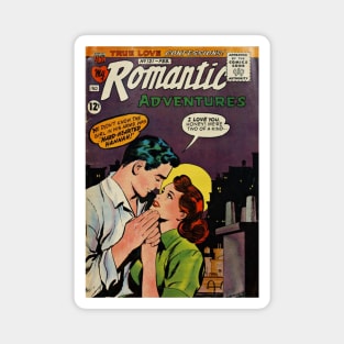 Vintage "Romantic Adventures" Cover Magnet