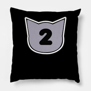 Twos have blues Pillow