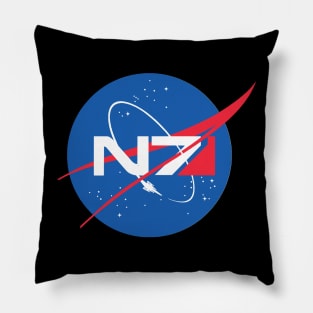 The NASA Mass Effect shirt (N7) Pillow