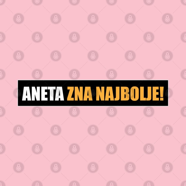 Aneta zna najbolje! by Marina Curic