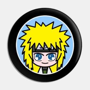 Minato Naruto Chibi Anime Art Pin