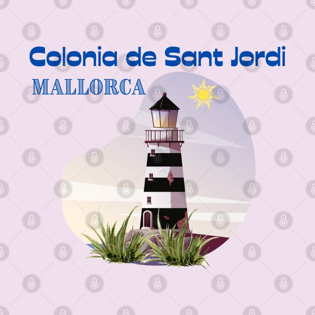 Colonia de Sant Jordi, Mallorca by Papilio Art