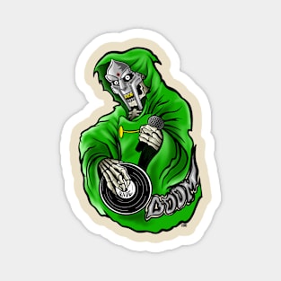 Grim Rapper MF DOOM - COLOR VERSION Magnet