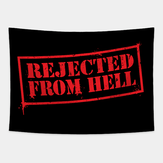 Rejected From Hell Tapestry by BRAVOMAXXX