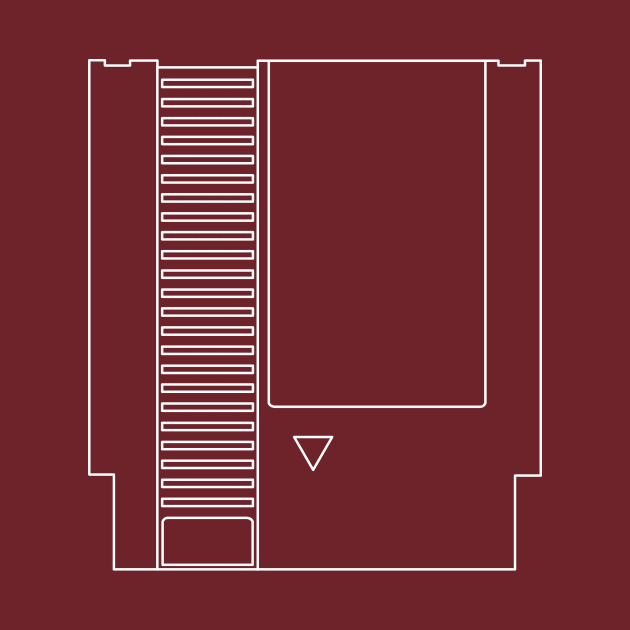 NES Catridge by The Schematic Tshirt