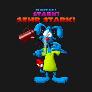 Kaffee stark? Sehr stark - Möppel design T-Shirt