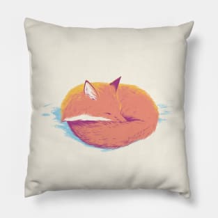 Sleeping fox Pillow