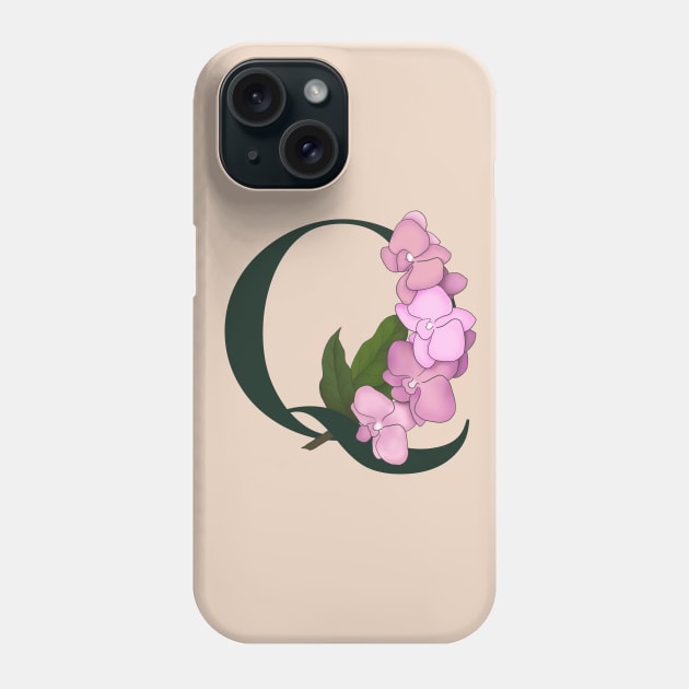 Monogram Q Phone Case by eveline