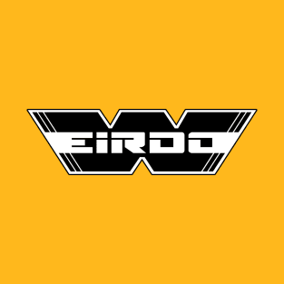 WEIRDO - Logo - Black with white lettering - Yellow T-Shirt