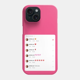 @carlxo.xo comments 03 Phone Case