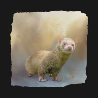 Cute Ferret 01 T-Shirt