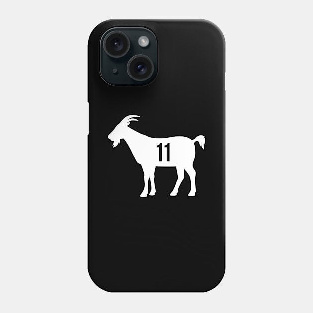 BK GOAT - 11 - Black Phone Case by KFig21