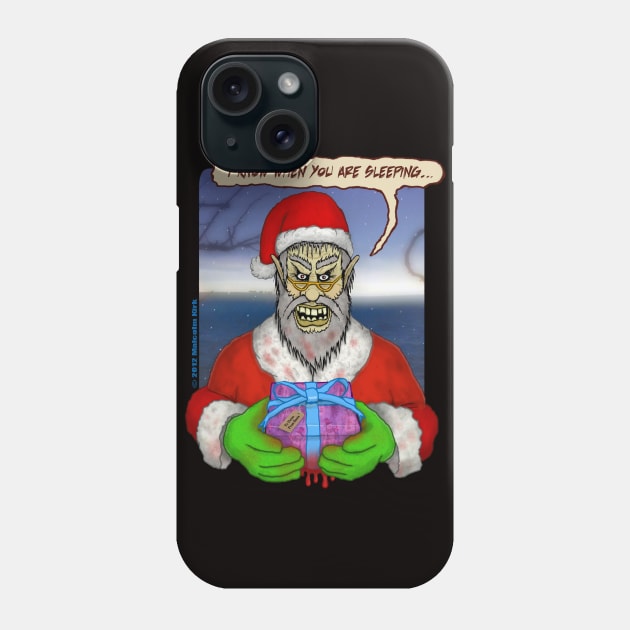 Evil Santa Phone Case by MalcolmKirk