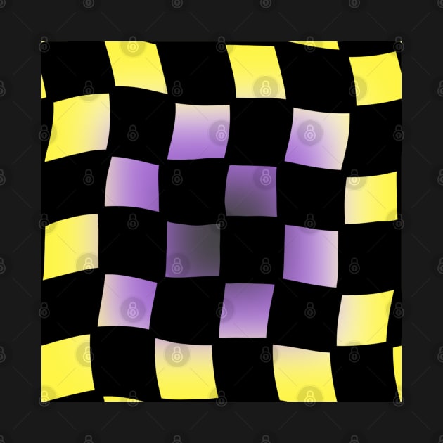 Checker Board - Nonbinary Pride by JuneNostalgia