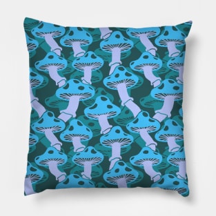 Double Mushroom Pattern 4 Pillow