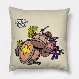 Monstar Noir Bones Pillow