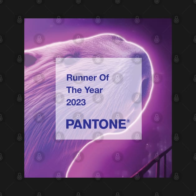 Pantone Runner of the year, Capyrunner by theartistmusician