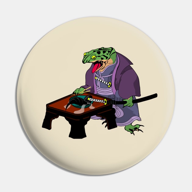 Bug Lunch Pin by LordNeckbeard