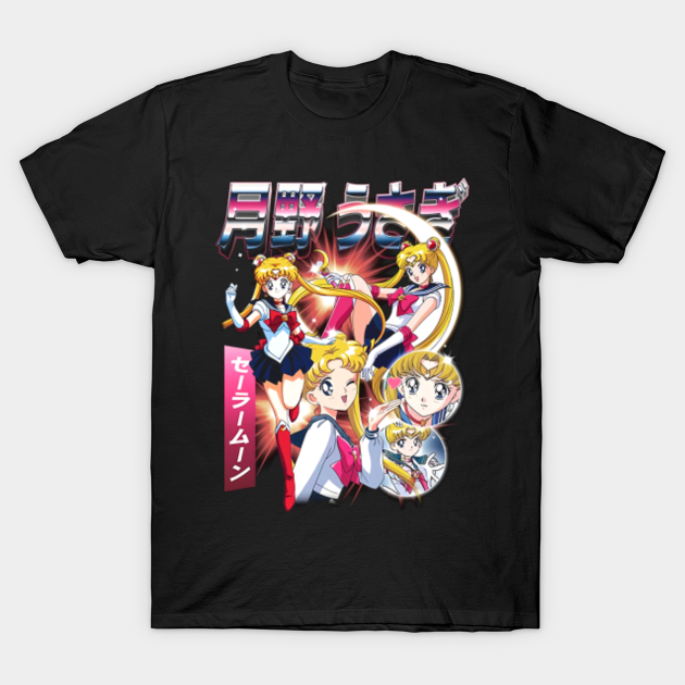 Usagi Tsukino Sailor Moon - Sailor Moon - T-Shirt | TeePublic
