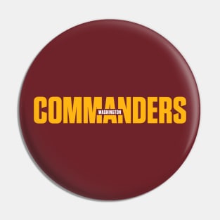 Washington Commanders Pin