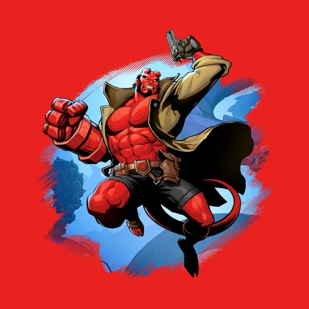 Hellboy by PatrickBrownArt