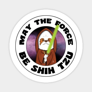 May the Force Be Shih Tzu Magnet
