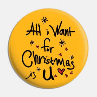 All i want for Christmas is U Pin