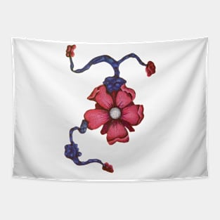 Pink Flower Tapestry