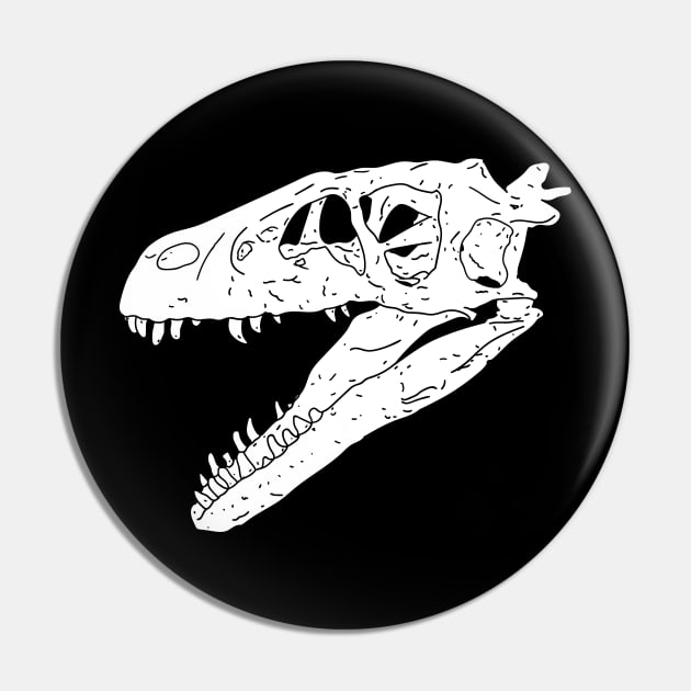 Dromaeosauridae - Fossil Dinosaur - Extinct Raptor Pin by DeWinnes