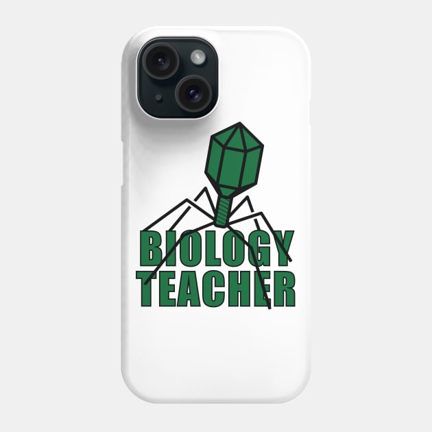 Biology Teacher Phone Case by Hornak Designs