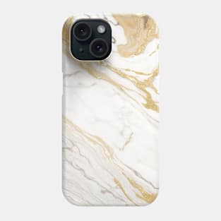 Beige marble gradient Phone Case